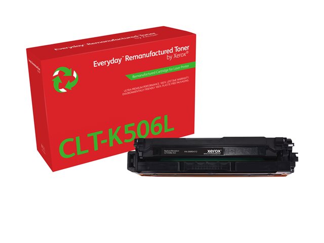 Everyday - High Yield - black - compatible - toner cartridge (alternative for: Samsung CLT-K506L) - for Samsung CLP-680DW, CLP-680ND, CLX-6260FD, CLX-6260FR, CLX-6260FW, CLX-6260ND