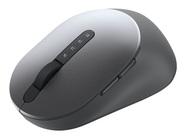 Dell MS5320W - Mouse - optical - 7 buttons - wireless - 2.4 GHz, Bluetooth 5.0 - titan grey - with 3 years Advanced Exchange Service