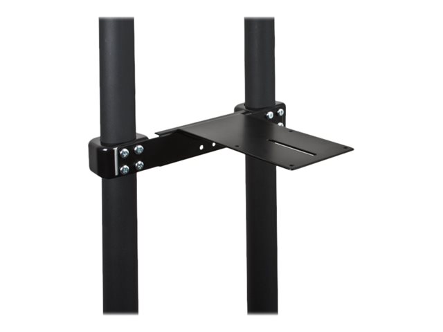B-TECH System 2 BT7864 - Shelf (shelf) - for video conference camera - black - mounting interface: 100 x 100 mm