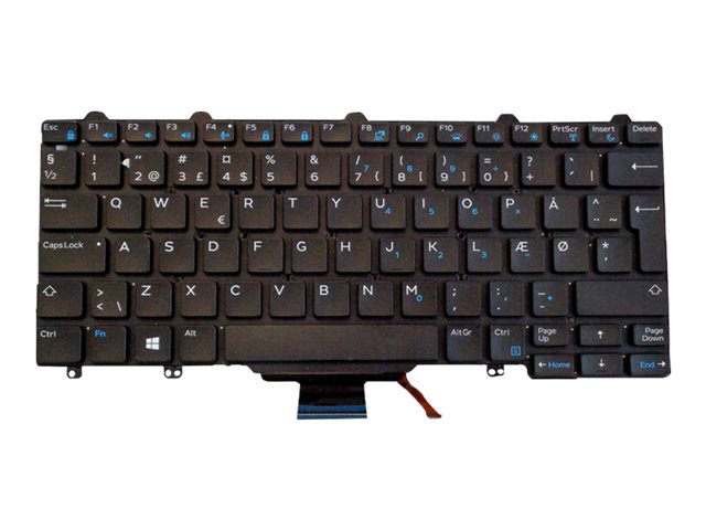 N/B KBD Latitude E5550 Danish