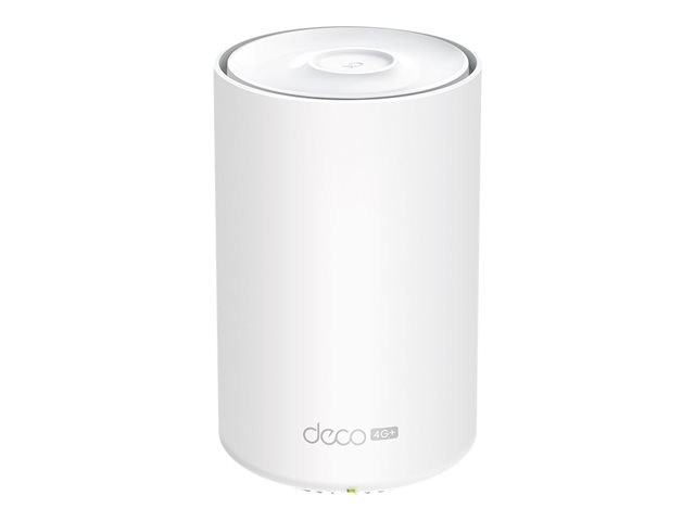 TP-Link Deco X50-4G V1 - Wi-Fi system - (router) - up to 2,500 sq.ft - mesh 1GbE - Wi-Fi 6 - Dual Band - 3G, 4G