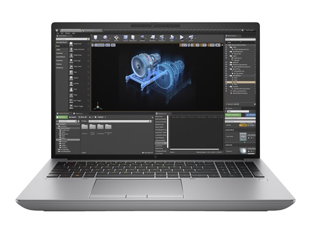 HP ZBook Fury 16 G10  / i7-13700HX / WWAN antenna / 512GB PCIe-4x4 NVMe TLC / 16GB (1x16GB) DDR5 5600 SODIMM Memory / NVIDIA RTX A1000 6 GB [BLANK] / W11p64 / 16.0 AG WUXGA (1920x1200) WLED+LBL 400 for WWAN w5MP IR bnt LCD Panel / WLAN Intel AX211 Wi-Fi 6