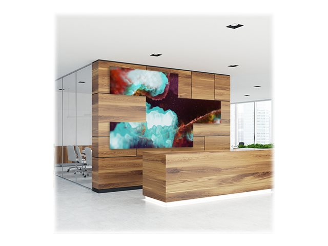 Chief TiLED - Bevestigingskit (modulair frame, beugels met as-aanpassing) - modulair - voor 1x2-videowand - schermgrootte: 27\" - te bevestigen aan de muur - voor Philips 27BDL9112L, 27BDL9115L, 27BDL9119L