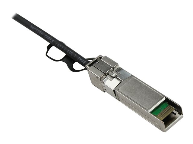StarTech.com Cisco SFP-H10GB-CU2M Compatible 2m 10G SFP+ to SFP+ Direct Attach Cable Twinax, 10GbE SFP+ Copper DAC 10 Gbps Low Power Passive Transceiver Module DAC, Cisco Firepower ASR920 - Lifetime Warranty (SFPCMM2M) - Direct attach cable - SFP+ to SFP+ - 2 m - twinaxial - for P/N: ET10GSFP, PEX10000SFPI, PEX10GSFP4I, PEX20000SFPI