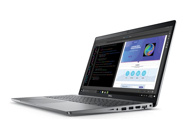Dell Precision 3580 - Intel Core i7 - 1360P / up to 5 GHz - Win 11 Pro - RTX A500 - 16 GB RAM - 512 GB SSD NVMe, Class 35 - 15.6" IPS 1920 x 1080 (Full HD) - Gigabit Ethernet - Wi-Fi 6E - grey - BTS - with 3 Years Basic Onsite