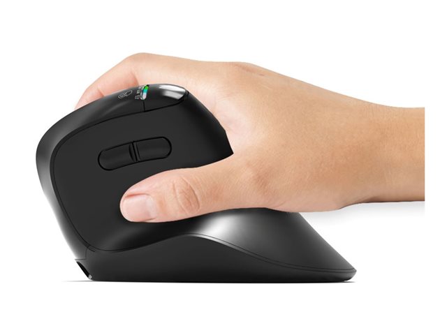 MOUSE ERGONOMIC RECHARGEABLE BT + RF 24