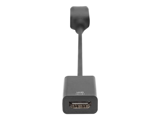 DP - HDMI Cable 0.2m black DP - HDMI typ