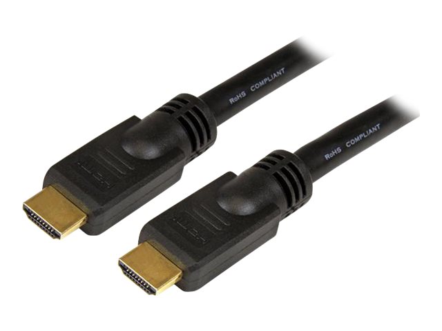 StarTech.com 10m High Speed HDMI Cable - Ultra HD 4k x 2k HDMI Cable - M/M (HDMM10M) - HDMI cable - HDMI male to HDMI male - 10 m - black