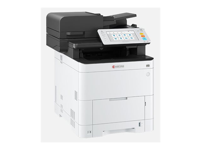 Kyocera ECOSYS MA4000CIFX - Multifunction printer - colour - laser - Legal (216 x 356 mm)/A4 (210 x 297 mm) (original) - A4/Legal (media) - up to 40 ppm (copying) - up to 40 ppm (printing) - 450 sheets - 33.6 Kbps - USB 2.0, Gigabit LAN, USB host