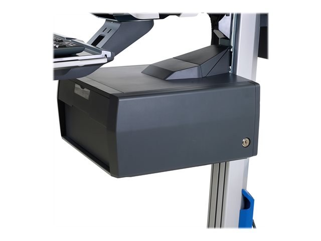 Ergotron - Cart - large drawer, single - dark grey - for P/N: SV42-8302-2