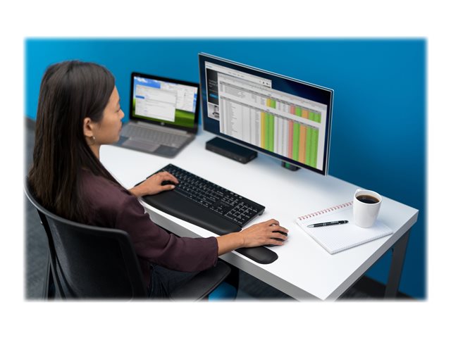 Kensington ERGOSOFT WR STANDARD - Keyboard wrist rest - black