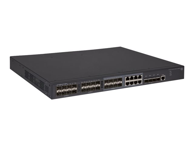 HPE 5130-24G-SFP-4SFP+ EI - Switch - L3 - Managed - 24 x Gigabit SFP + 8 x shared 10/100/1000 + 4 x 10 Gigabit Ethernet / 1 Gigabit Ethernet SFP+ - rack-mountable