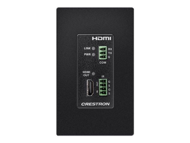 Crestron HD-RXC-4KZ-101-1G-B - Video/audio/infrared/serial extender - receiver - DM Essentials - over CATx - up to 70 m