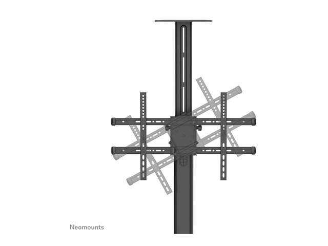 Neomounts PLASMA-M1900E - Cart - for flat panel / AV equipment - black - screen size: 37\"-70\"