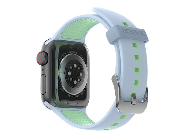 OtterBox - Band for smart watch - Fresh Dew (light blue/light green) - for Apple Watch Hermès Series 7, Hermès Series 9, Nike Series 7, Series 10, Series 8, Series 9