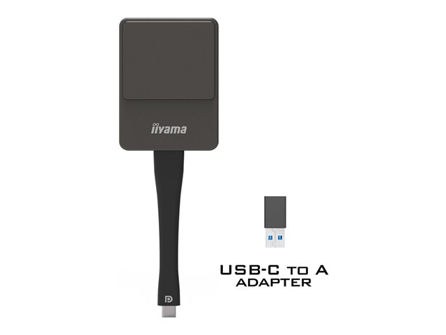 iiyama WP D002C - Network media streaming adapter - silver/black