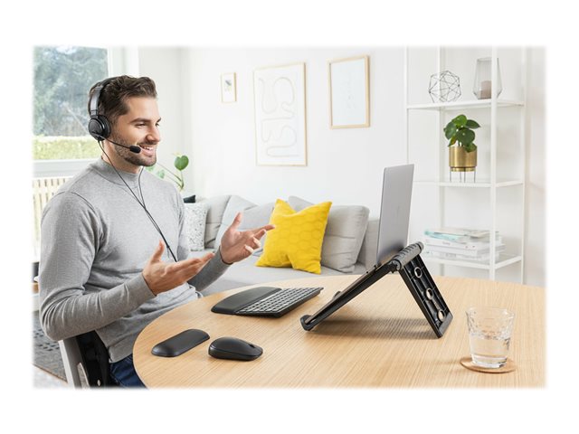Kensington SmartFit Easy Riser - Notebook cooling pad - 17\" - black