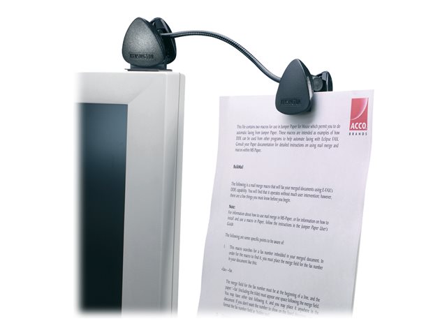 Kensington FlexClip - Copy holder - black