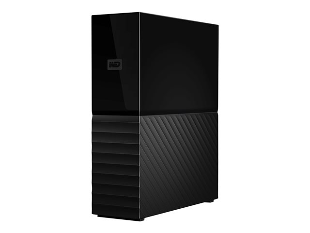 WD My Book WDBBGB0180HBK - Hard drive - encrypted - 18 TB - external (desktop) - USB 3.0 - 256-bit AES - black