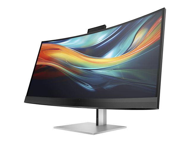 HP 740pm - Series 7 Pro - LED monitor - curved - 40\" (39.7\" viewable) - 5120 x 2160 WUHD @ 60 Hz - IPS - 300 cd/m² - 1000:1 - 5 ms - 2xThunderbolt 3, HDMI, DisplayPort - speakers - black, silver