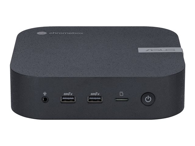 ASUS Chromebox 5 SC002UN - Mini PC 1 x Celeron 7305 - RAM 4 GB - SSD 128 GB - NVMe - UHD Graphics - Gigabit Ethernet, 2.5 Gigabit Ethernet, Bluetooth 5.2, IEEE 802.11ax (Wi-Fi 6E) - Chrome OS - monitor: none - eco black