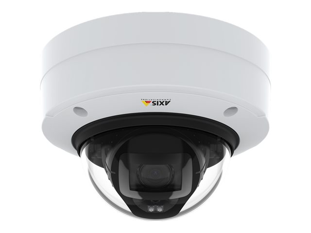 AXIS P3248-LVE - Network surveillance camera - dome - outdoor - colour (Day&Night) - 3840 x 2160 - 4K - auto iris - vari-focal - audio - wired - GbE - MJPEG, H.264, HEVC, H.265, MPEG-4 AVC - DC 12 V / PoE Plus