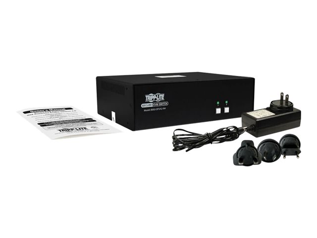 Secure KVM Switch 2-Port Dual-Monitor Di
