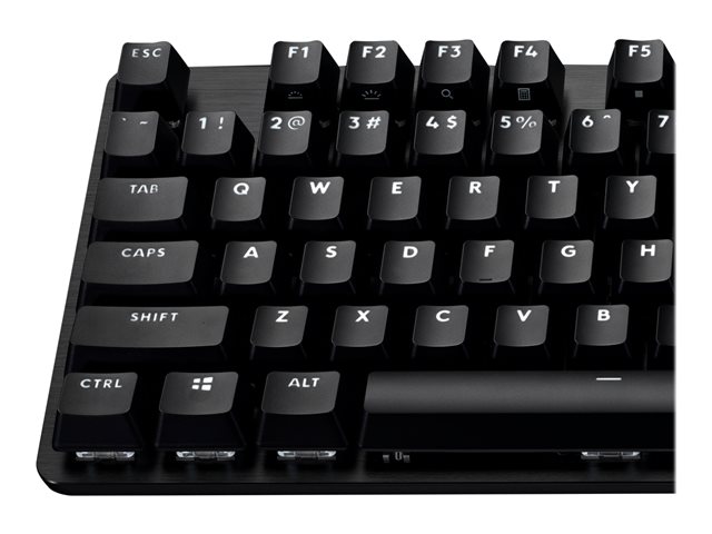 Logitech G G413 TKL SE - Keyboard - backlit - USB - QWERTY - US International - black