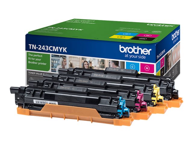 4-pack - black, yellow, cyan, magenta - original - toner cartridge - for Brother MFC-L3750CDW