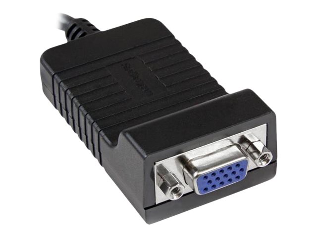 StarTech.com DisplayPort to VGA Adapter - 1920x1200 - Active DP to VGA Video Converter - Plug and Play DP to VGA Connector (DP2VGA) - Display adapter - DisplayPort (M) to HD-15 (VGA) (F) - 25 cm - latched - for P/N: DK30C2DAGPD, MST14DP123DP, TB32DP14, TB32DP2T, TB3DK2DPM2, TB3DOCK2DPPD, TB3DOCK2DPPU