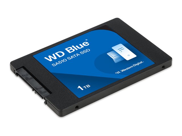 WD Blue SA510 WDS100T3B0A-00AXR0 - SSD - 1 TB - internal - 2.5\" - SATA 6Gb/s