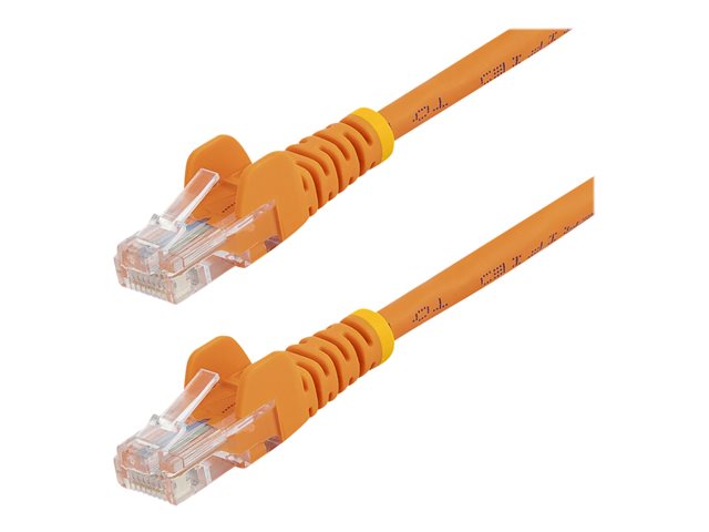 StarTech.com 5m Orange Cat5e / Cat 5 Snagless Ethernet Patch Cable 5 m - Patch cable - RJ-45 (M) to RJ-45 (M) - 5 m - UTP - CAT 5e - stranded, snagless - orange