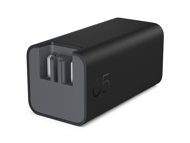 HP GaN Wall Charger - USB-C power adapter - AC 115/230 V - 65 watt - Europe - black