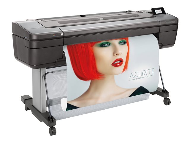 HP DesignJet Z9+dr PostScript - 44\" large-format printer - colour - ink-jet - Roll (111.8 cm) - 2400 x 1200 dpi - up to 73.9 sq.m/hour (mono) / up to 73.9 sq.m/hour (colour) - capacity: 2 rolls - Gigabit LAN, USB host - cutter