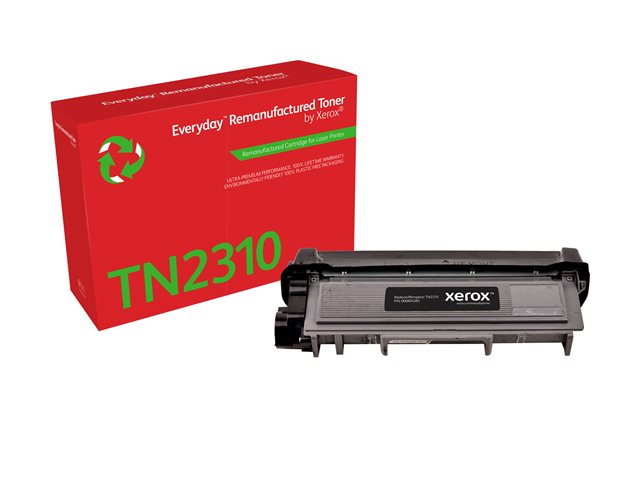 Everyday - Black / monochrome - compatible - toner cartridge (alternative for: Brother TN2310) - Green World Alliance return programme - for Brother DCP-L2500, L2520, L2560, HL-L2300, L2340, L2360, L2365, MFC-L2700, L2720, L2740