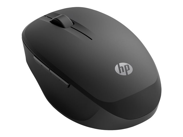 HP Dual Mode - Mouse - wireless - Bluetooth, 2.4 GHz - USB wireless receiver - black - for HP 21, 22, 24, 27, Pavilion 24, 27, 32, TP01
