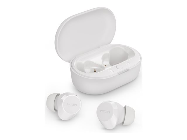 Philips TAT1209WT - True wireless earphones with mic - in-ear - Bluetooth - white
