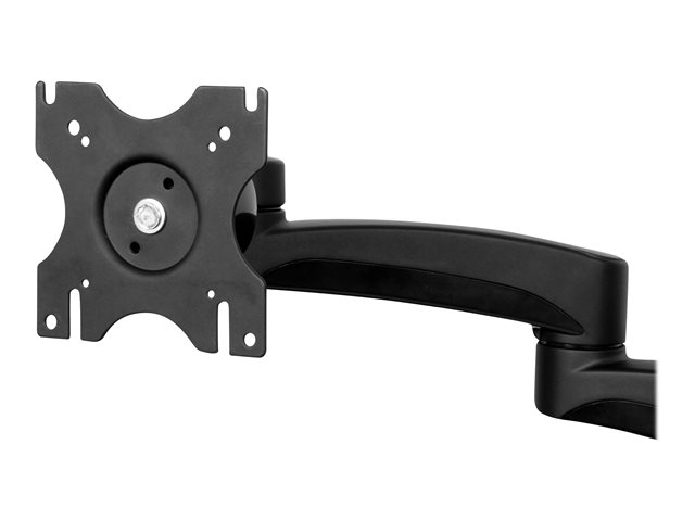 StarTech.com Desk Mount Dual Monitor Arm - Articulating - Supports Monitors 12\" to 24\" - Adjustable VESA Monitor Arm - Grommet or Desk Mount - Black (ARMDUAL) - Mounting kit - adjustable arm - for 2 LCD displays - plastic, steel - black - screen size: 12\"-24\" - desk-mountable - for P/N: ACCSMNT, ARMSTSLG, DK30A2DH, DK30C2DAGPD, DK30C2HAGPD, TB3DK2DPM2, TB3DK2DPPD