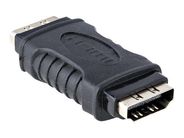 StarTech.com HDMI to HDMI Adapter, High Speed HDMI to HDMI Connector, 4K 30Hz HDMI to HDMI Coupler, HDMI to HDMI Converter - HDMI Female to HDMI Female Adapter - HDMI coupler - HDMI female to HDMI female - black - for P/N: CDP2HDMM2MB, DP2HDMM2MB, HDDVIMM3, HDMM1MP, HDMM2MP, HDMM3MP, HDPMM50, MDP2HDMM2MB