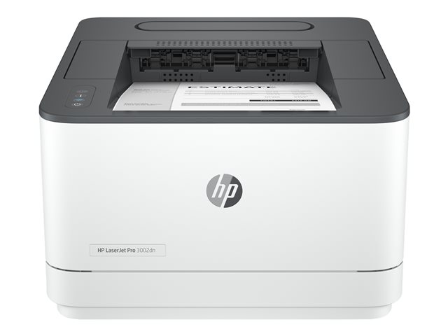 HP LaserJet Pro 3002dn - Printer - B/W - Duplex - laser - A4/Legal - 1200 x 1200 dpi - up to 33 ppm - capacity: 250 sheets - USB 2.0, LAN