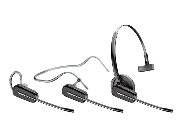Poly Savi 8240-M Office Microsoft Teams Certified DECT 1880-1900 MHz USB-A Headset EMEA - INTL English - Euro plug - Replaces Poly SKU 211819-02