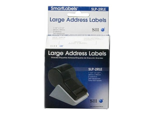 SLP-2RLE WHITE LABEL 36X89MM