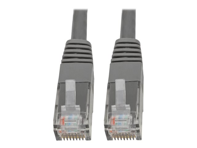 Cat6 Gigabit Molded UTP Ethernet Cable RJ45 M/M Gray 2 ft. 0.61 m