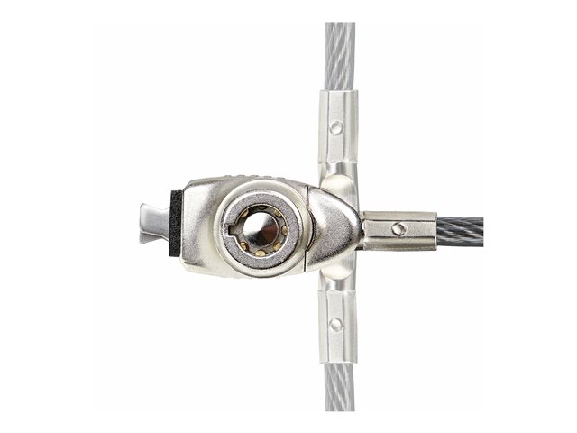 StarTech.com Slim Lock Noble Wedge Slot Compatible, 6.6ft Locking Cable - Security cable lock - anti-theft - 2 m