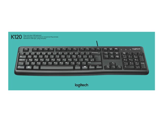 Keyboard K120 for Business BLK - HEB -