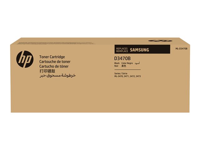 Samsung ML-D3470B - High Yield - black - original - toner cartridge (SU672A) - for Samsung ML-3470, ML-3471, ML-3472, ML-3473, ML-3475, ML-3710