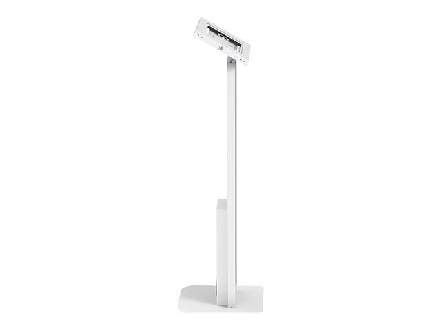 Neomounts FL15-750WH1 - Stand - for tablet - lockable - white - screen size: 9.7\", 10.1\", 10.2\", 10.4\", 10.5\", 10.9\", 11\" - floor mountable - for Apple 10.2-inch iPad, 10.5-inch iPad Air (3rd generation), 10.5-inch iPad Pro, 10.9-inch iPad Air (4th generation), 11-inch iPad Pro (3rd generation), 9.7-inch iPad (5th generation, 6th generation), 9.7-inch iPad Pro, iPad Air, iPad Air 2, Samsung Galaxy Tab A (10.1 in), Tab A7, Tab S6