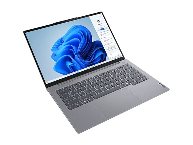 Lenovo ThinkBook 14 G7 ARP 21MV - 180-degree hinge design - AMD Ryzen 5 - 7535HS / up to 4.55 GHz - Win 11 Pro - Radeon 660M - 16 GB RAM - 512 GB SSD NVMe - 14\" IPS 1920 x 1200 - Gigabit Ethernet - Wi-Fi 6E, Bluetooth - arctic grey - kbd: English - Europe - with 2 Years Lenovo Depot Support, CO2 Offset 0.5 ton (2nd Gen)
