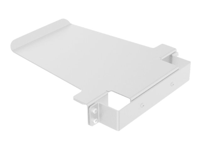 Compulocks Printer Tray for BrandMe Stand - Mounting component (tray) - low profile - for printer - high-grade aluminium - white - stand mountable - for Compulocks BrandMe VESA Brandable Floor Stand For Tablets White, Space BrandMe Floor Stand