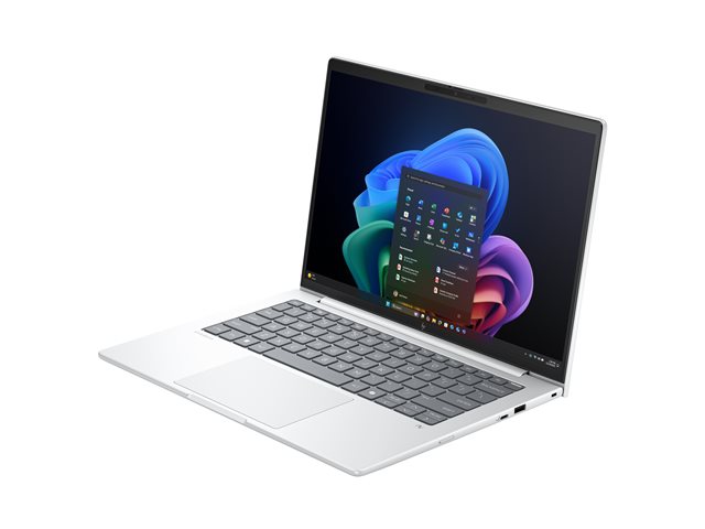 HP EliteBook 8 G1i 14 AI (NGAI PC) UMA U5 266V + 16GB / 14.0 WUXGA  W+LBL UWVA 400 5MP IR ISP+ bnt Panel / 512GB PCIe NVMe Value / W11p64NextGenStandard / 1 Yr Warranty | 3Yr OffsiteCare NB Bundled Support / 1Yr Wolf Security / Dual AryMic 5MP USB2 I